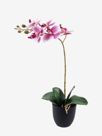 Artificial Flower 30*27*58cm Orchid in PP pot GS-03325048 2025SEP 3,000+ sqm showroom with thousands of artificial flowers, plants & trees ready for global sourcing.