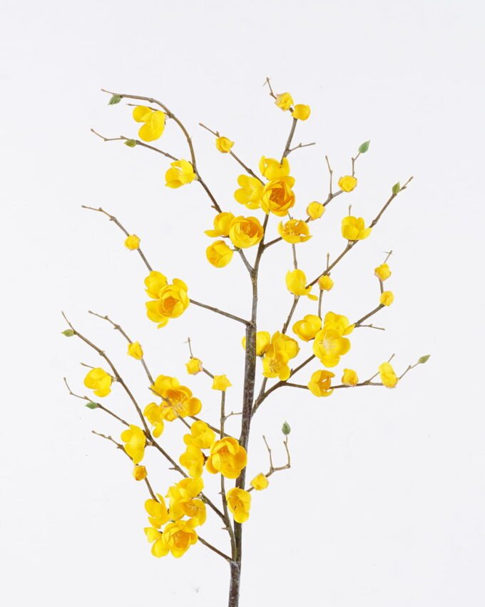 Artificial Flower 25*25*83cm Oriental cherry single stem GS-30025003R-Y1 2025Oct YeahFlower is one of Chinese leading OEM manufacturers and exporters , supplying the silk flowers, wholesale artificial trees