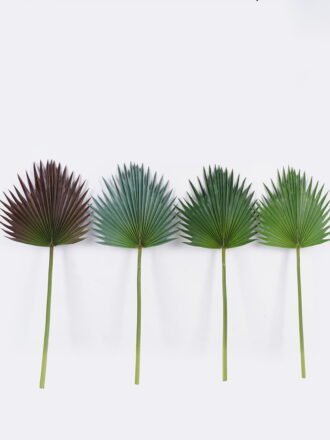 Artificial Flower 40*80cm Palm leaf single stem GS-50525056 2025Oct 3,000+ sqm showroom with thousands of artificial flowers, plants & trees ready for global sourcing.