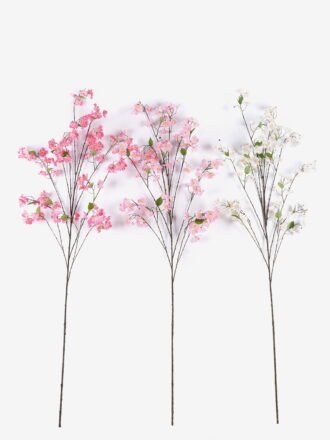 Artificial Flower 35*35*170cm Peach blossom single stem GS-53625005CT-P1 2025Oct 3,000+ sqm showroom with thousands of artificial flowers, plants & trees ready for global sourcing.