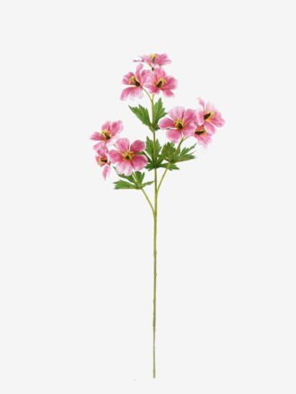 Artificial Flower 20*20*72cm Pelargonium *3 single stem GS-72525001 2025Oct 3,000+ sqm showroom with thousands of artificial flowers, plants & trees ready for global sourcing.