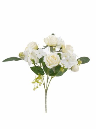 Artificial Flower 23*23*34cm Rose *7 bush GS-74225005-RST-P1 2025Oct 3,000+ sqm showroom with thousands of artificial flowers, plants & trees ready for global sourcing.