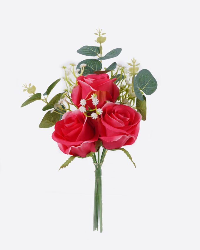 Artificial Flower 17*17*27cm Rose Babysbreath *6 bush GS-16825029 2025SEP YeahFlower is one of Chinese leading OEM manufacturers and exporters , supplying the silk flowers, wholesale artificial trees