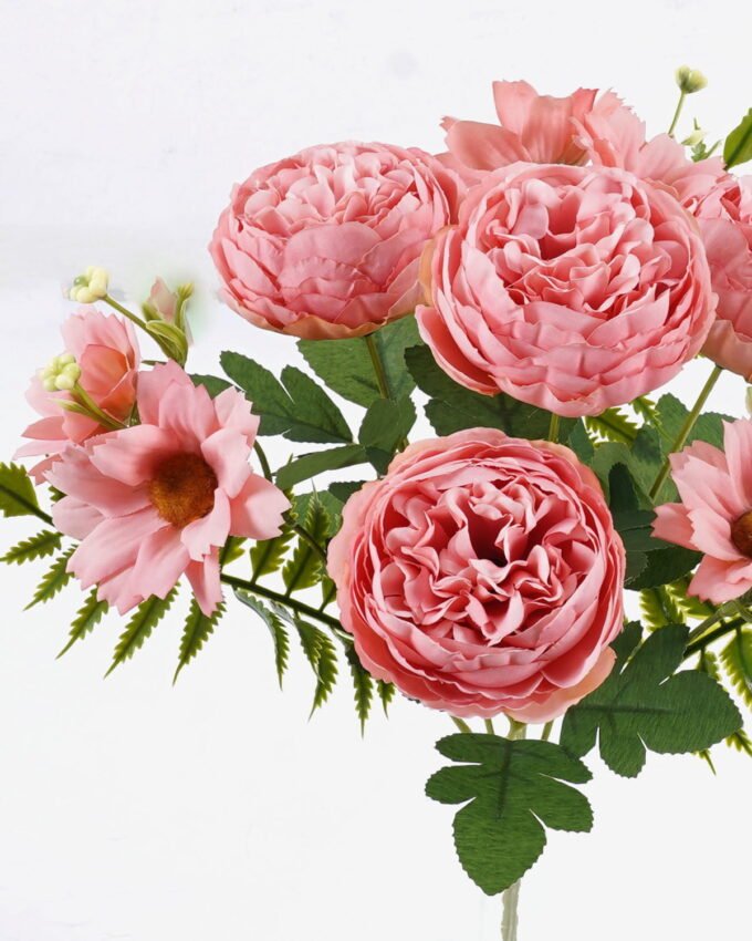 Artificial Flower 20*20*33cm Rose Chrysanthemum *7 bush GS-74225015-RST 2025Oct YeahFlower is one of Chinese leading OEM manufacturers and exporters , supplying the silk flowers, wholesale artificial trees