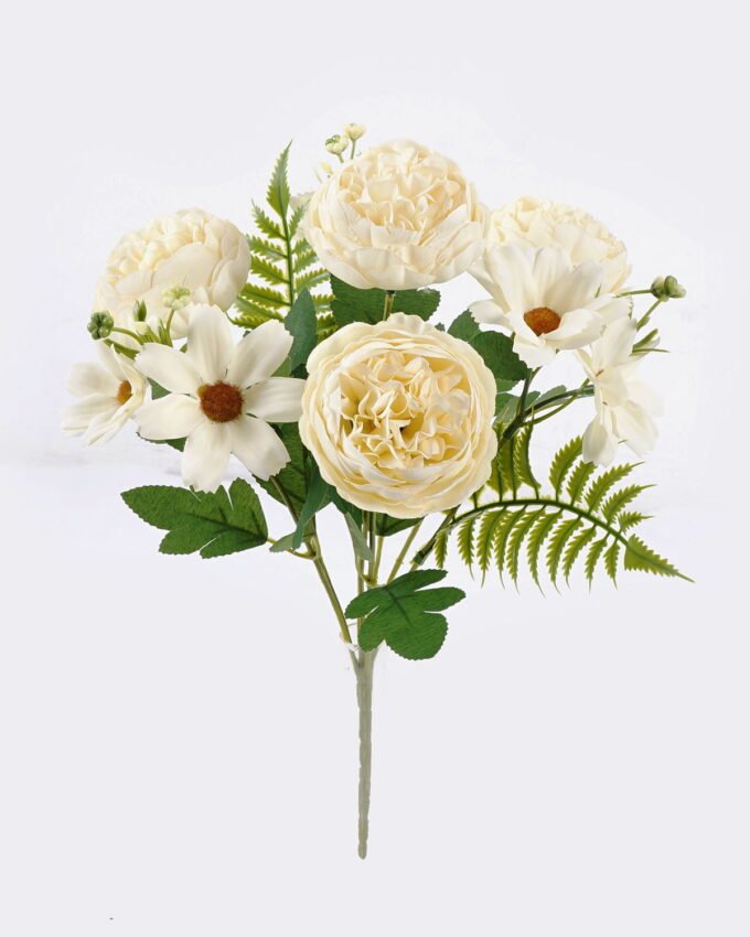 Artificial Flower 20*20*33cm Rose Chrysanthemum *7 bush GS-74225015-RST 2025Oct YeahFlower is one of Chinese leading OEM manufacturers and exporters , supplying the silk flowers, wholesale artificial trees