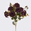 Artificial Flower 21*21*52cm  Rose autumn *11  bush GS-46525002 2025Oct 3,000+ sqm showroom with thousands of artificial flowers, plants & trees ready for global sourcing.