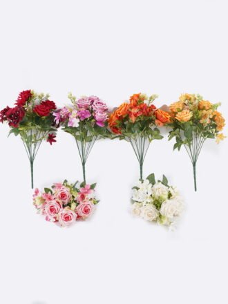 Artificial Flower 18*18*60cm Dahlia *2 moist real touch single stem GS-46123004 2025Oct 3,000+ sqm showroom with thousands of artificial flowers, plants & trees ready for global sourcing.