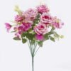 Artificial Flower 21*21*49cm  Rose spring *11  bush GS-46525001 2025Oct 3,000+ sqm showroom with thousands of artificial flowers, plants & trees ready for global sourcing.