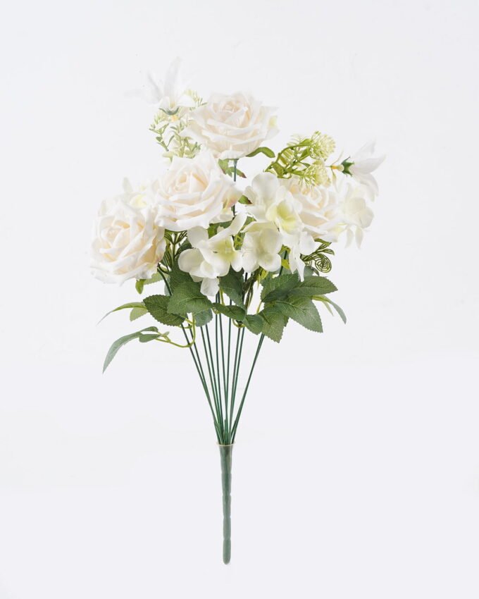 Artificial Flower 21*21*49cm  Rose spring *11  bush GS-46525001 2025Oct 3,000+ sqm showroom with thousands of artificial flowers, plants & trees ready for global sourcing.