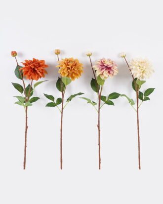 Artificial Flower 15*68CM SINGLE DAHLIA SPRAY*2 GS-128J25011 2025SEP YeahFlower is one of Chinese leading OEM manufacturers and exporters , supplying the silk flowers, wholesale artificial trees