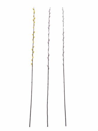 Artificial Flower 12*12*94cm Silver Willow Twig *3 single stem GS-79625003 2025Oct 3,000+ sqm showroom with thousands of artificial flowers, plants & trees ready for global sourcing.