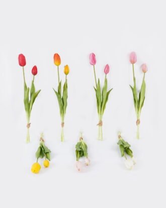 Artificial Flower 10*10*40cm Tulip *2 bundle GS-31325008CT 2025Oct YeahFlower is one of Chinese leading OEM manufacturers and exporters , supplying the silk flowers, wholesale artificial trees