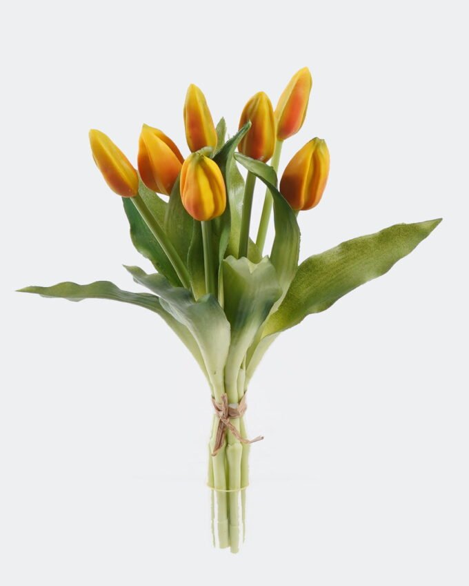 Artificial Flower 17*30cm Tulip Bouquet*7 GS-54025036-O1 2025Oct YeahFlower is one of Chinese leading OEM manufacturers and exporters , supplying the silk flowers, wholesale artificial trees