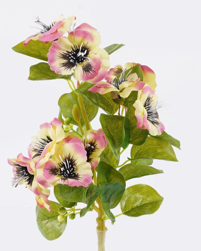 Artificial Flower 14*14*40cm Viola tricolor single stem GS-64925012 2025Oct YeahFlower is one of Chinese leading OEM manufacturers and exporters , supplying the silk flowers, wholesale artificial trees