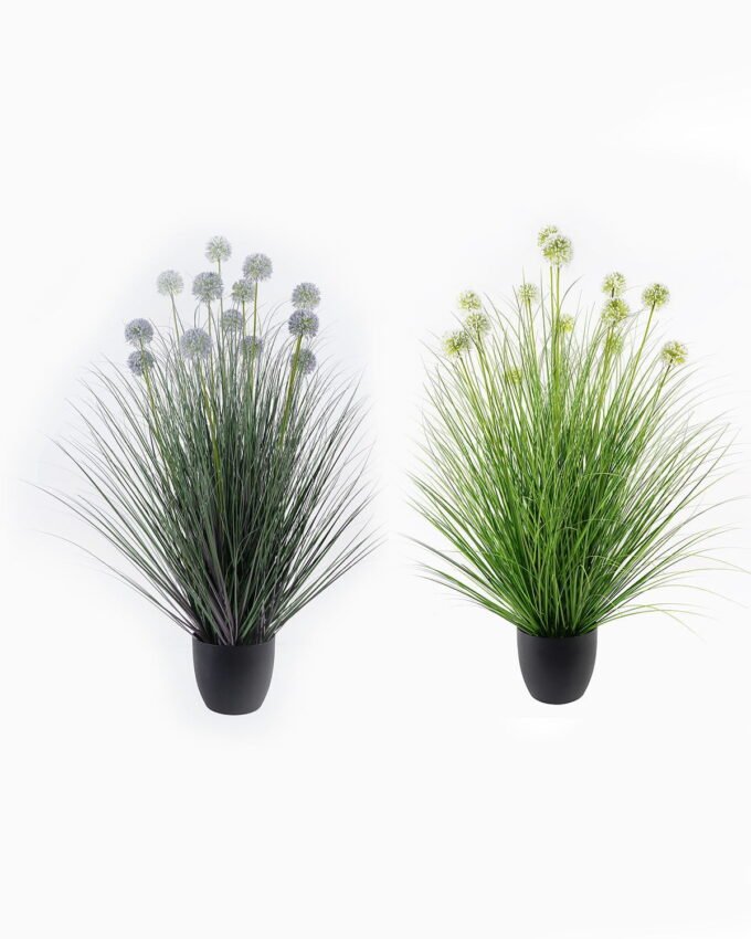 Artificial Grass 100*100*122cm Allium sphaerocephalum*13 in pp pot GS-61925019-B1 2025Oct YeahFlower is one of Chinese leading OEM manufacturers and exporters , supplying the silk flowers, wholesale artificial trees