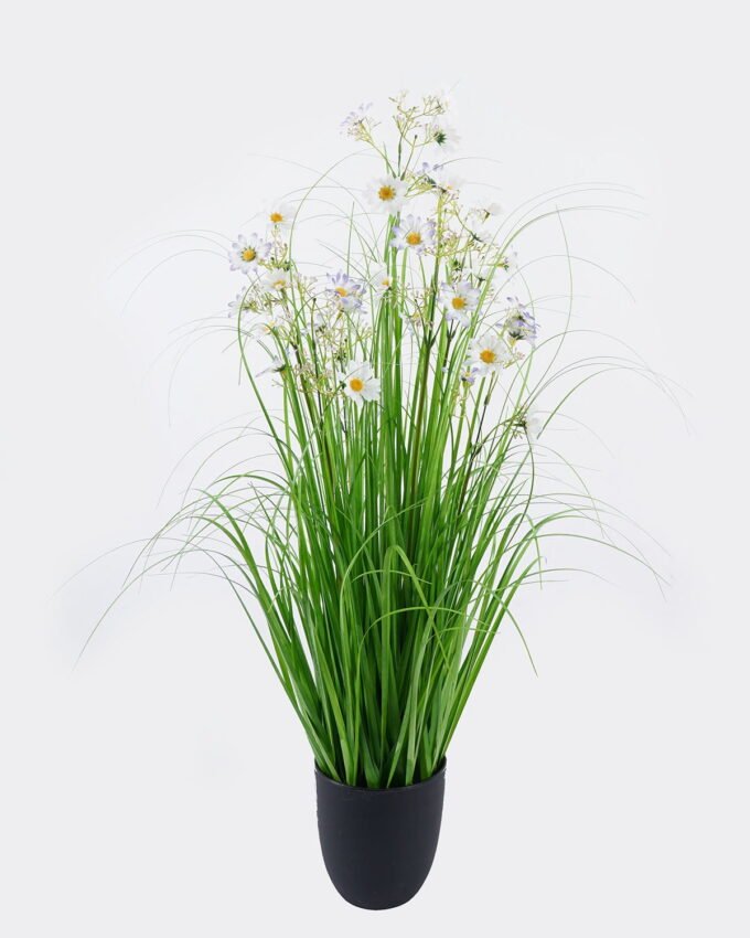 Artificial Grass 35*35*85cm Grass *7 in PP pot GS-61925035PET-RST 2025Oct YeahFlower is one of Chinese leading OEM manufacturers and exporters , supplying the silk flowers, wholesale artificial trees
