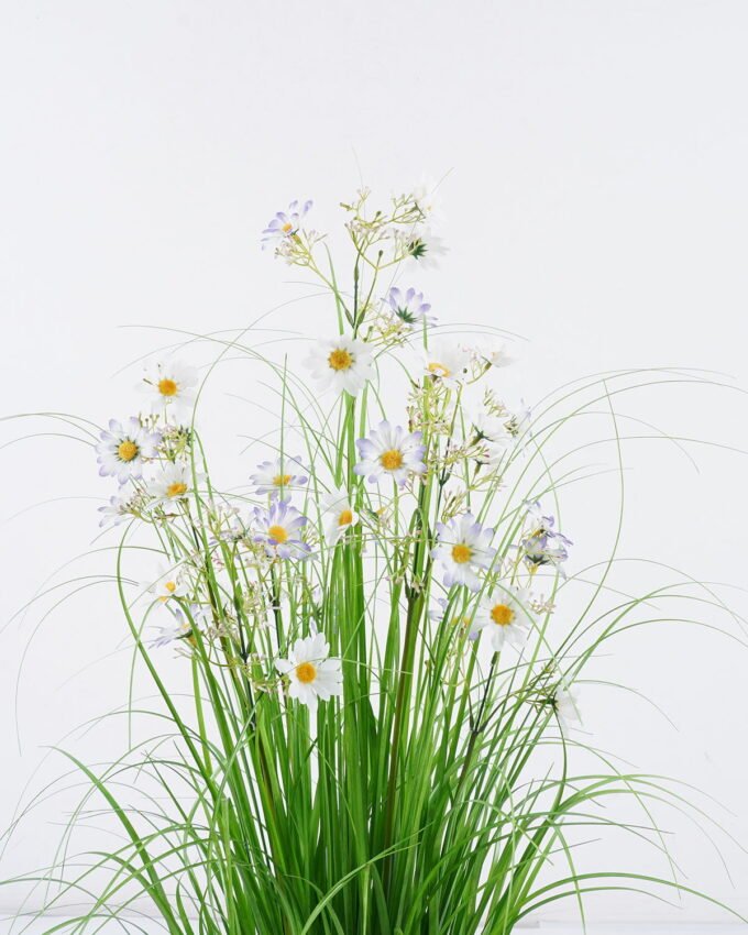 Artificial Grass 35*35*85cm Grass *7 in PP pot GS-61925035PET-RST 2025Oct YeahFlower is one of Chinese leading OEM manufacturers and exporters , supplying the silk flowers, wholesale artificial trees