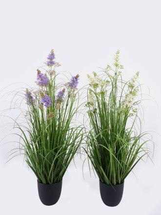 Artificial Grass 30*30*58cm Grass *3 in PP pot GS-61925038PET-RST 2025Oct 3,000+ sqm showroom with thousands of artificial flowers, plants & trees ready for global sourcing.