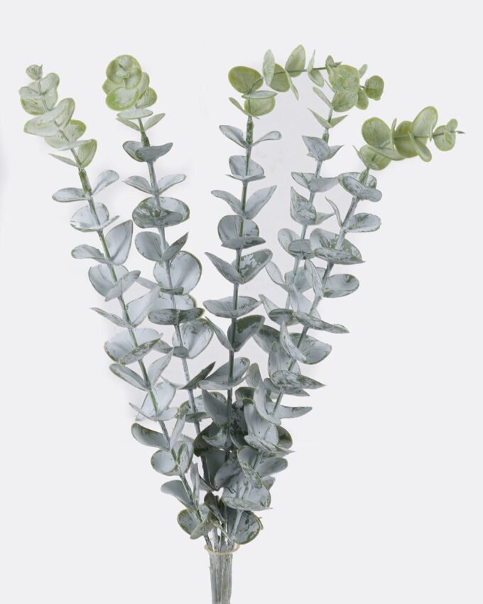 Artificial Plant 20*20*46cm Eucalyptus *5 bush GS-17725060 2025SEP YeahFlower is one of Chinese leading OEM manufacturers and exporters , supplying the silk flowers, wholesale artificial trees