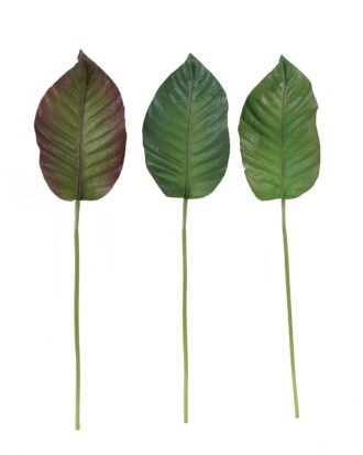 Artificial Plant 22*87cm Leaf single stem GS-50525022 2025Oct YeahFlower is one of Chinese leading OEM manufacturers and exporters , supplying the silk flowers, wholesale artificial trees