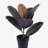Artificial Plant 22*22*35cm Mini rubber tree in PP Pot/7 lvs GS-72825001R-K1 2025Oct YeahFlower is one of Chinese leading OEM manufacturers and exporters , supplying the silk flowers, wholesale artificial trees