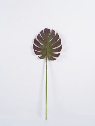 Artificial Plant 21*66cm Monstera leaf single stem GS-50525018 2025Oct 3,000+ sqm showroom with thousands of artificial flowers, plants & trees ready for global sourcing.