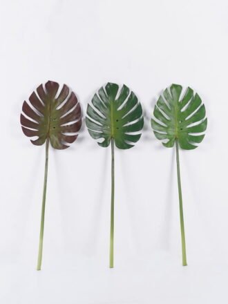 Artificial Plant 29*88cm Monstera leaf single stem GS-50525017-G3 2025Oct 3,000+ sqm showroom with thousands of artificial flowers, plants & trees ready for global sourcing.