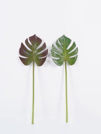 Artificial Plant 29*88cm Monstera leaf single stem GS-50525017-G3 2025Oct 3,000+ sqm showroom with thousands of artificial flowers, plants & trees ready for global sourcing.