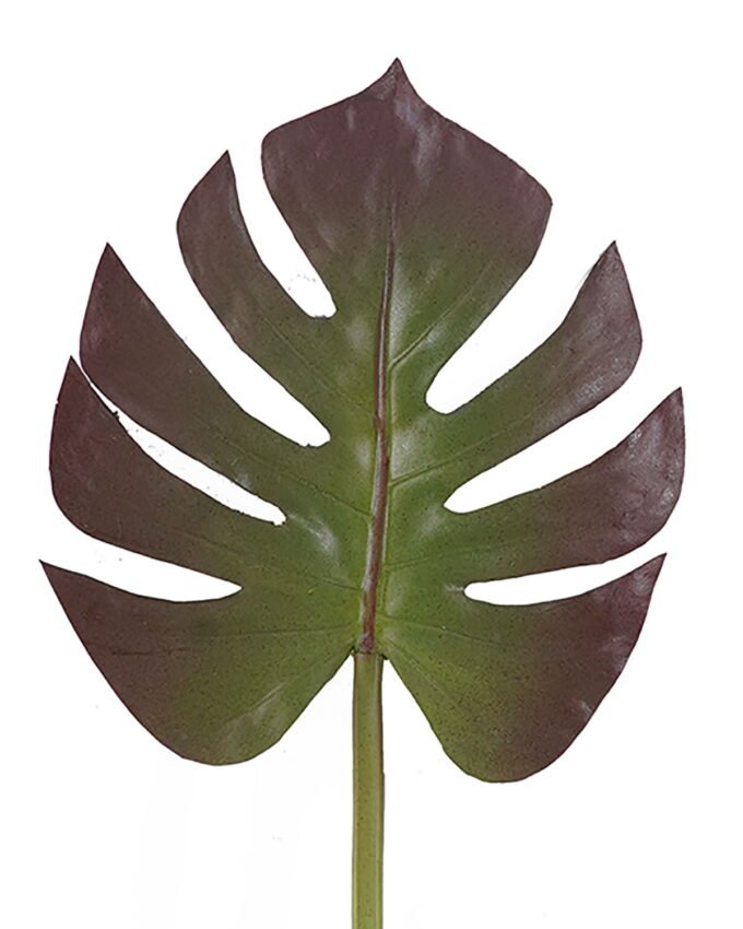 Artificial Plant 21*66cm Monstera leaf single stem GS-50525018 2025Oct YeahFlower is one of Chinese leading OEM manufacturers and exporters , supplying the silk flowers, wholesale artificial trees