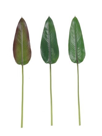 Artificial Plant 35*92cm Thaumatophyllum bipinnatifidum leaf single stem GS-50525070 2025Oct 3,000+ sqm showroom with thousands of artificial flowers, plants & trees ready for global sourcing.