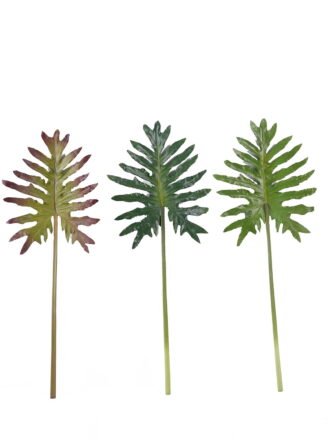 Artificial Plant 16*90cm Anthurium andraeanum Linden leaf single stem GS-50525071 2025Oct 3,000+ sqm showroom with thousands of artificial flowers, plants & trees ready for global sourcing.