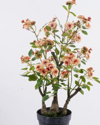 Artificial Table Plants 30*30*60cm Rose in pp pot GS-15425016CT-O1 2025SEP YeahFlower is one of Chinese leading OEM manufacturers and exporters , supplying the silk flowers, wholesale artificial trees