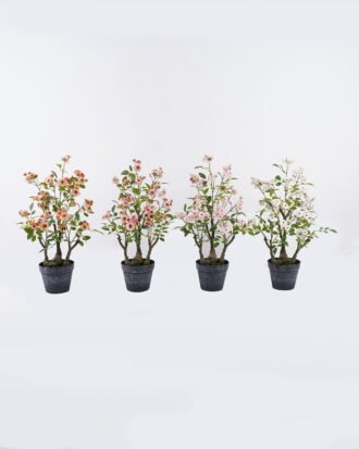 Artificial Table Plants 30*30*60cm Rose in pp pot GS-15425016CT 2025SEP YeahFlower is one of Chinese leading OEM manufacturers and exporters , supplying the silk flowers, wholesale artificial trees