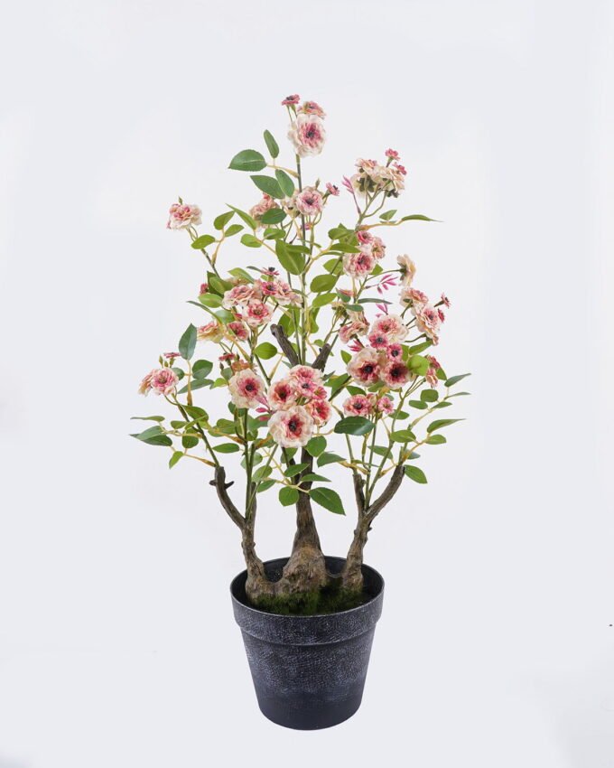 Artificial Table Plants 30*30*60cm Rose in pp pot GS-15425016CT 2025SEP YeahFlower is one of Chinese leading OEM manufacturers and exporters , supplying the silk flowers, wholesale artificial trees
