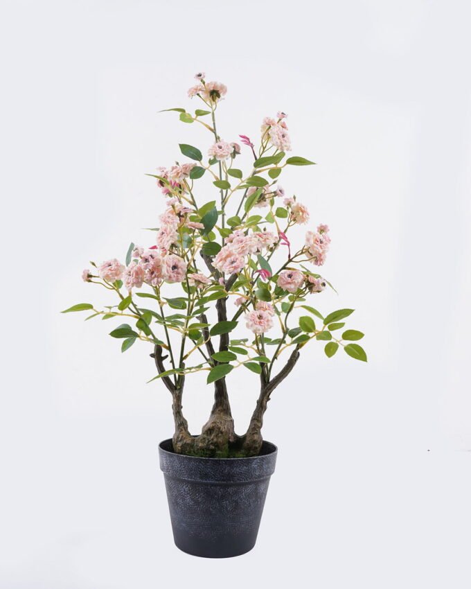 Artificial Table Plants 30*30*60cm Rose in pp pot GS-15425016CT 2025SEP YeahFlower is one of Chinese leading OEM manufacturers and exporters , supplying the silk flowers, wholesale artificial trees