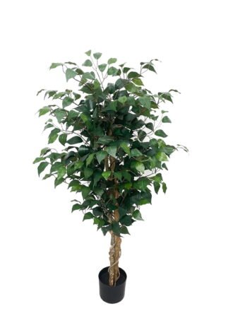 Artificial Tree 150cm Ficus microcarpa *3 in PP Pot/756 lvs/Real tree trunk GS-51125011CT 2025Oct 3,000+ sqm showroom with thousands of artificial flowers, plants & trees ready for global sourcing.
