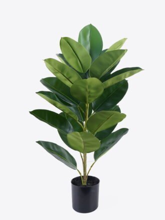 Artificial Tree 130cm Rubber tree in PP Pot GS-51125016CT 2025Oct 3,000+ sqm showroom with thousands of artificial flowers, plants & trees ready for global sourcing.