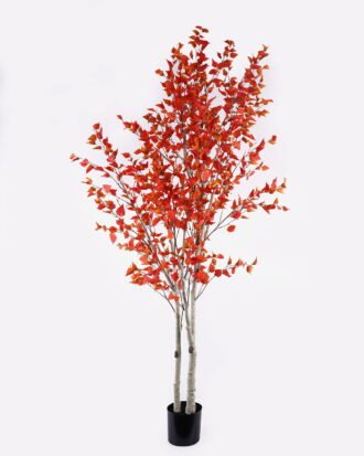 Artificial Tree 90*80*240cm Birch in PP pot GS-45124017KD 2025Oct YeahFlower is one of Chinese leading OEM manufacturers and exporters , supplying the silk flowers, wholesale artificial trees