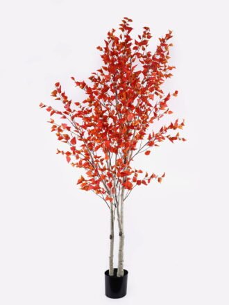 Artificial Tree 70*50*210cm Birch in PP pot GS-45124016 2025Oct 3,000+ sqm showroom with thousands of artificial flowers, plants & trees ready for global sourcing.