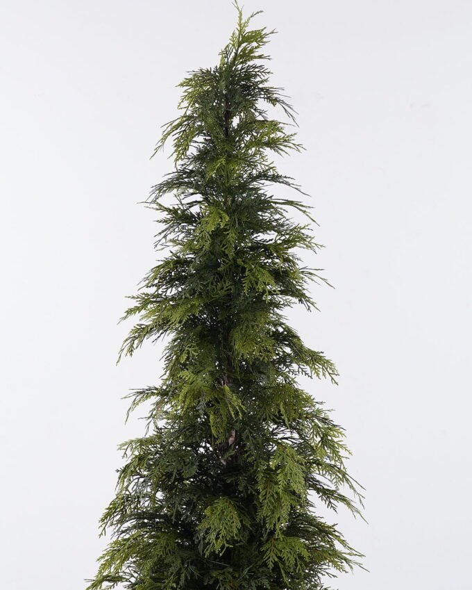 Artificial Tree 50*50*155cm Cypress tree in PP pot GS-10625001CT 2025SEP YeahFlower is one of Chinese leading OEM manufacturers and exporters , supplying the silk flowers, wholesale artificial trees