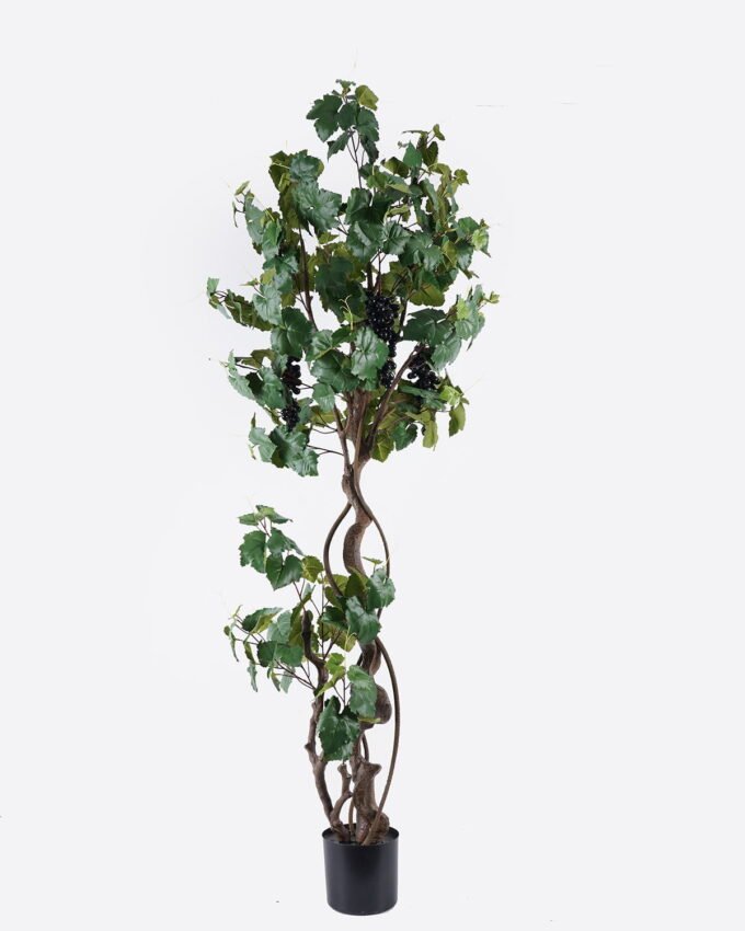 Artificial Tree 58*58*180cm Grapevine /266 lvs in PP pot GS-79425005CT-R 2025Oct YeahFlower is one of Chinese leading OEM manufacturers and exporters , supplying the silk flowers, wholesale artificial trees