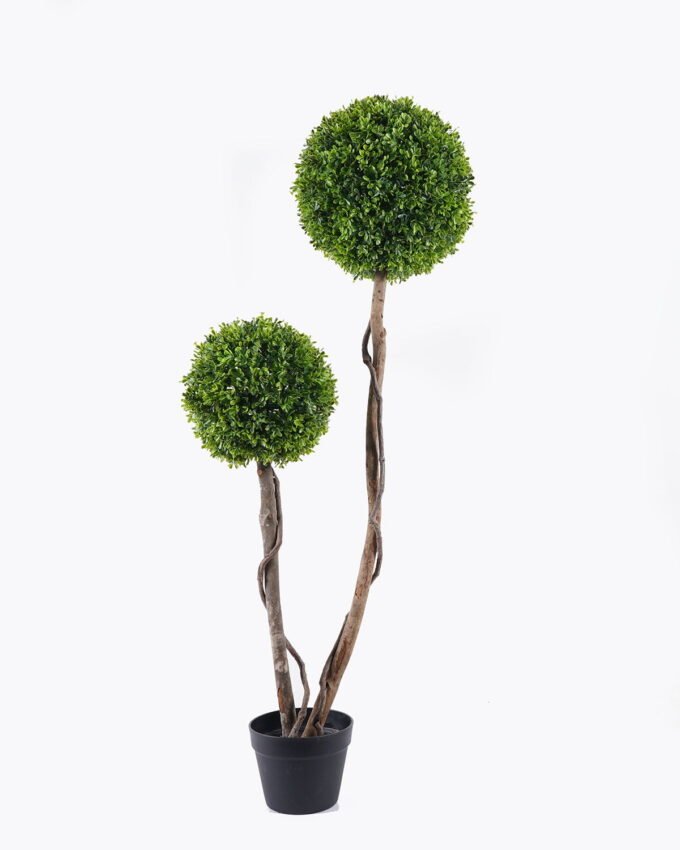 Artificial Tree 40*40*120cm Tree*2 in PP pot/Real tree trunk GS-80125003 2025Oct YeahFlower is one of Chinese leading OEM manufacturers and exporters , supplying the silk flowers, wholesale artificial trees
