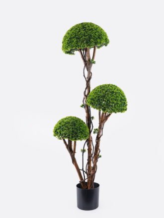 Artificial Tree 70*70*160cm Tree *3 in PP pot/34 lvs GS-26625006CT 2025SEP 3,000+ sqm showroom with thousands of artificial flowers, plants & trees ready for global sourcing.