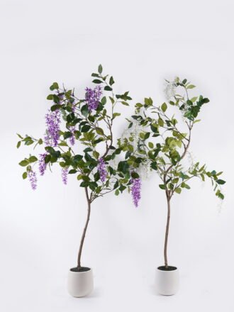 Artificial Flower 30*27*58cm Orchid in PP pot GS-03325048-W1 2025SEP 3,000+ sqm showroom with thousands of artificial flowers, plants & trees ready for global sourcing.