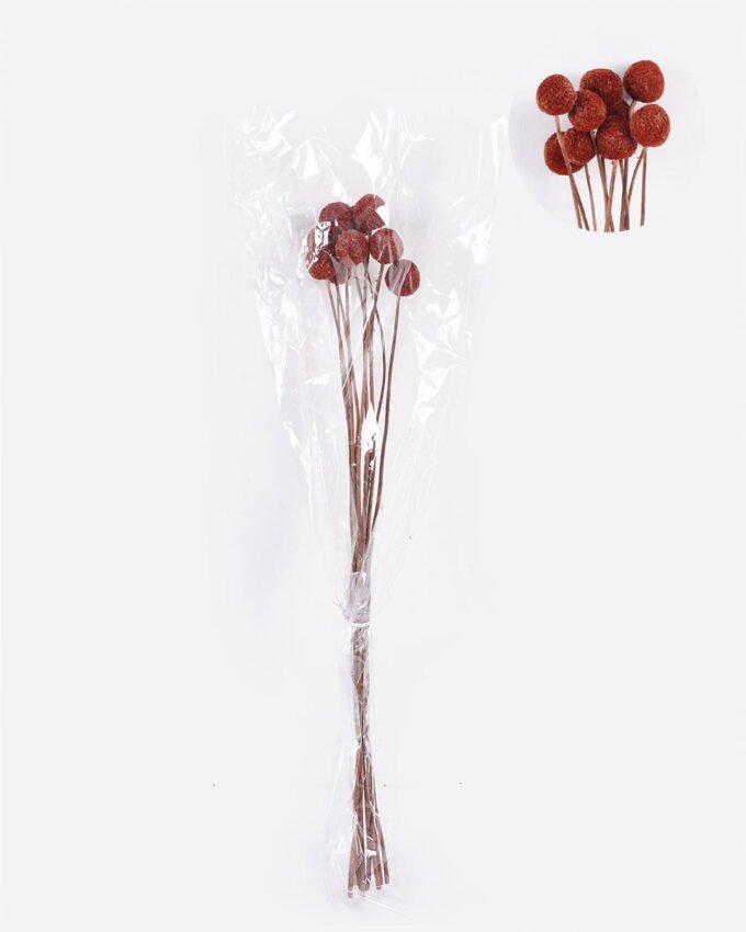 Dried Flowers 9*47CM Berry, 16pcs/bag, H:40-60cm/pc GS-56620028-K2 2025Oct YeahFlower is one of Chinese leading OEM manufacturers and exporters , supplying the silk flowers, wholesale artificial trees