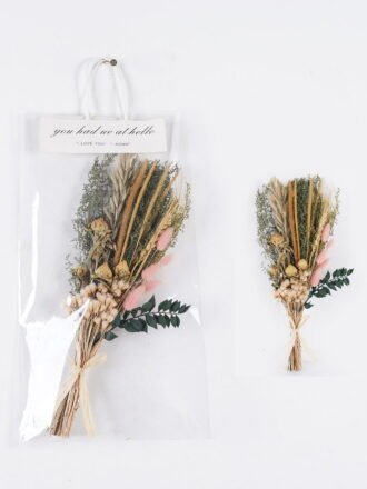 Dried Flowers 16*16*43cm Bouquet in bag bundle GS-56625010 2025Oct 3,000+ sqm showroom with thousands of artificial flowers, plants & trees ready for global sourcing.