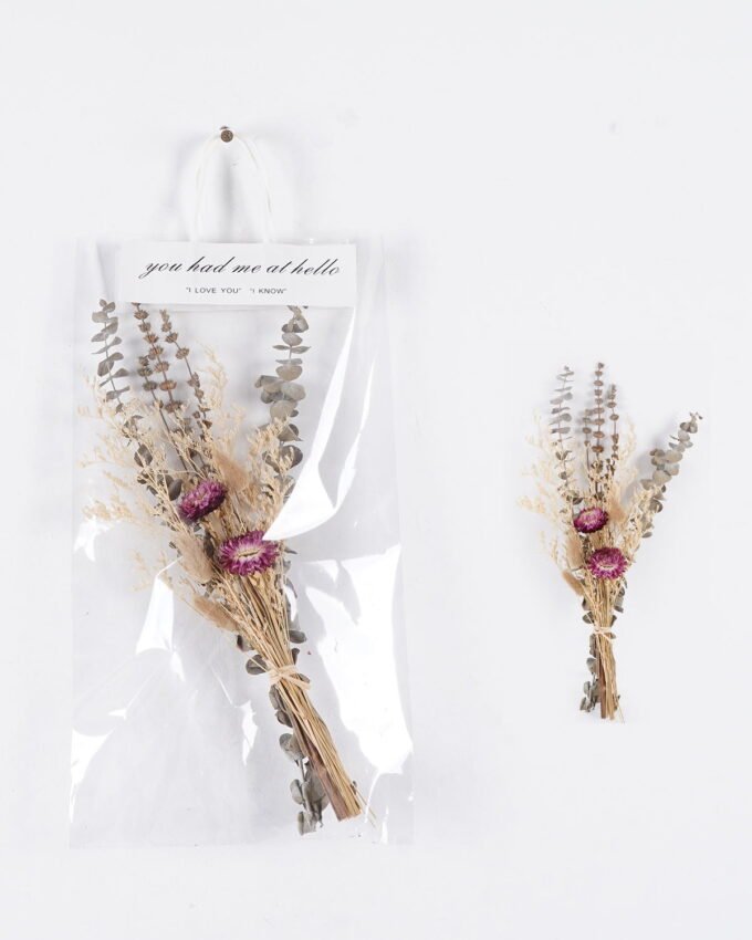 Dried Flowers 16*16*43cm Bouquet in bag bundle GS-56625010 2025Oct YeahFlower is one of Chinese leading OEM manufacturers and exporters , supplying the silk flowers, wholesale artificial trees