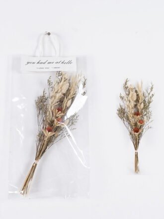 Dried Flowers 16*16*43cm Bouquet in bag bundle GS-56625013 2025Oct 3,000+ sqm showroom with thousands of artificial flowers, plants & trees ready for global sourcing.