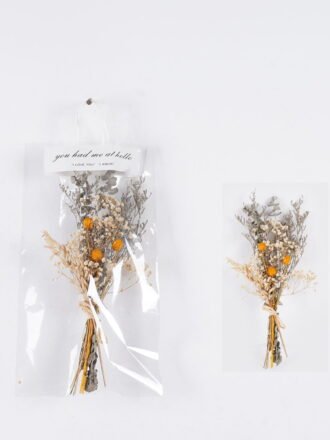 Dried Flowers 16*16*43cm Bouquet in bag bundle GS-56625016 2025Oct 3,000+ sqm showroom with thousands of artificial flowers, plants & trees ready for global sourcing.