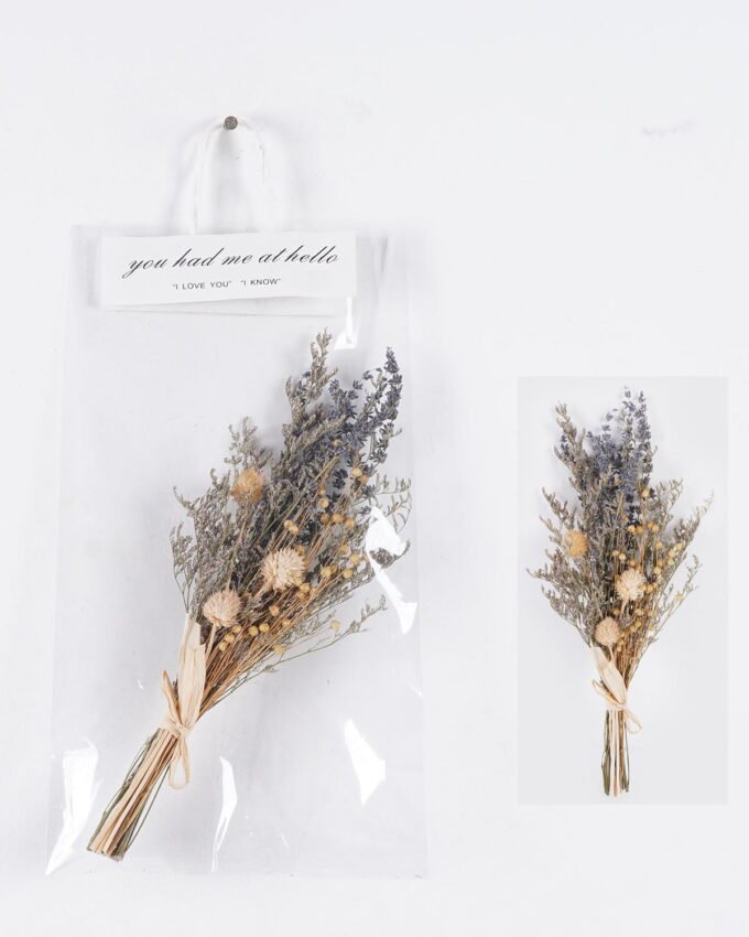 Dried Flowers 16*16*43cm Bouquet in bag bundle GS-56625018 2025Oct YeahFlower is one of Chinese leading OEM manufacturers and exporters , supplying the silk flowers, wholesale artificial trees